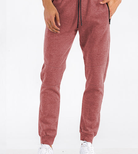 HEATHERED COTTON SWEATS